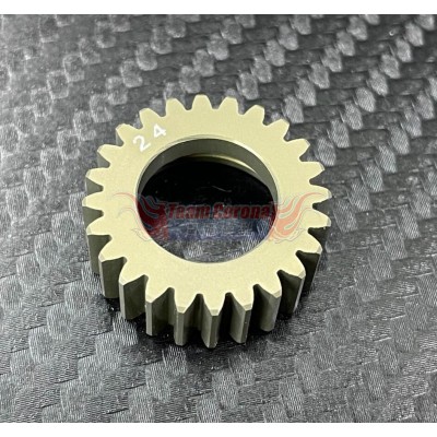 Blue Flame 24T Hard Coating 7075 2nd Pinion Gear for MRX6X MS6102